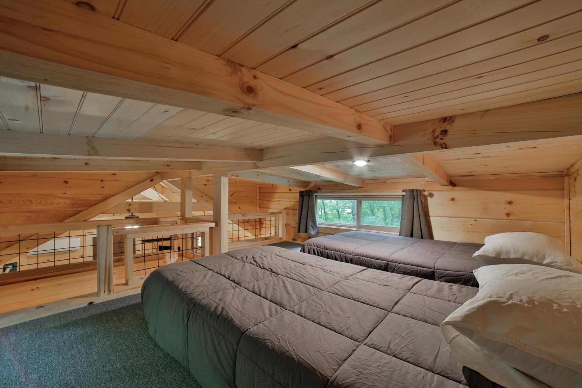 Tiny Cabin Village Private Hot Tub Lynda Cabin Chattanooga Eksteriør billede